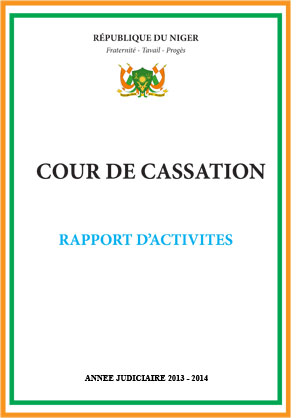 rapport activite annee judiciaire 2013 2014